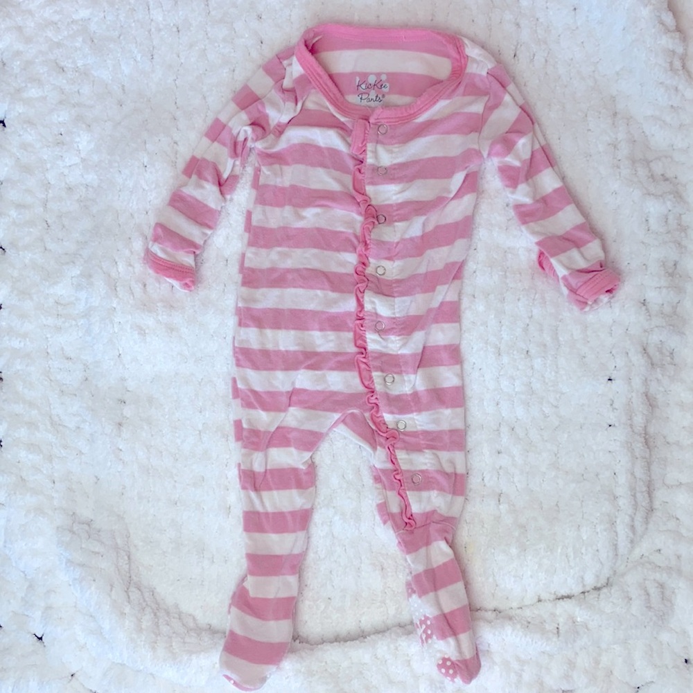 Kickee Pants Newborn Footie with Snaps
